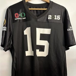 Ohio State University Oregon Ducks National Championship Jersey 2015 Youth XL